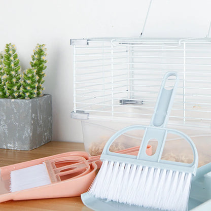 Bunny & Hamster Dustpan Small Broom Set