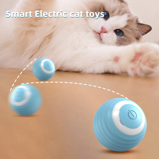 Automatic Rolling Smart Ball Cat Toys