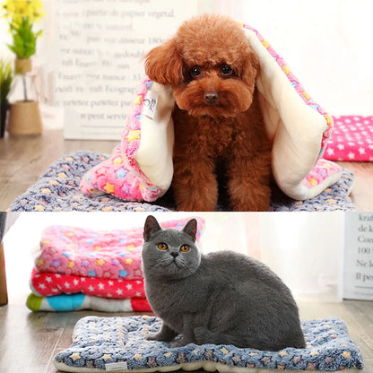 Soft Flannel Mat Dog & Cat Bed